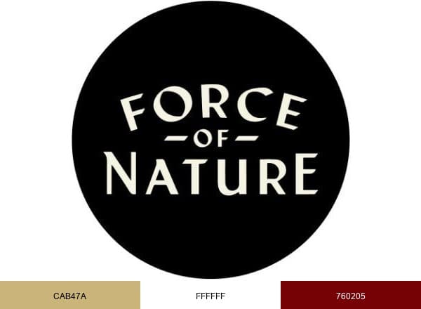 Force of Nature brand color palette