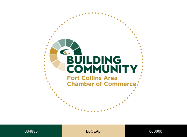 Fort Collins Chamber brand color palette