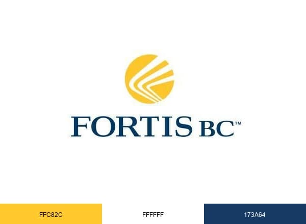 FortisBC brand color palette