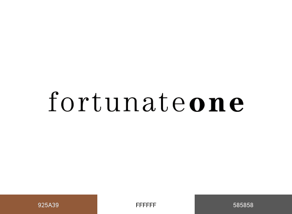 Fortunate One brand color palette