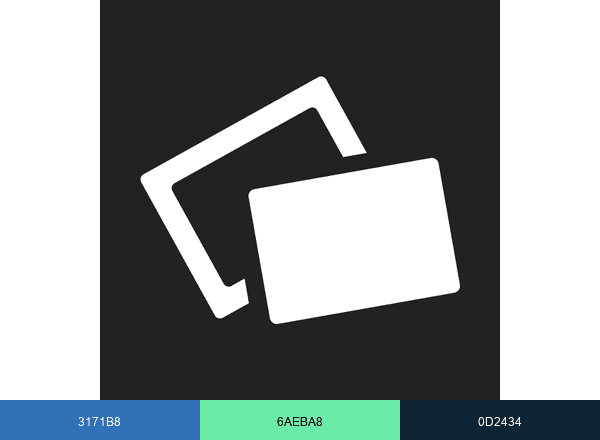 Fotocommunityen brand color palette