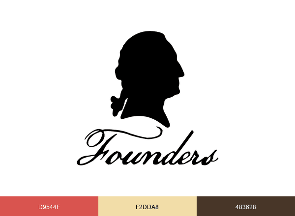 Founders Cigar Co brand color palette