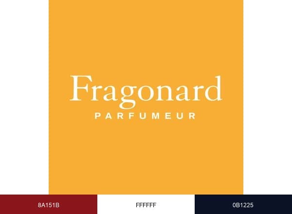 Fragonard Parfumeur brand color palette