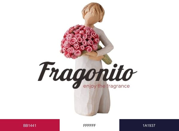 Fragonito brand color palette
