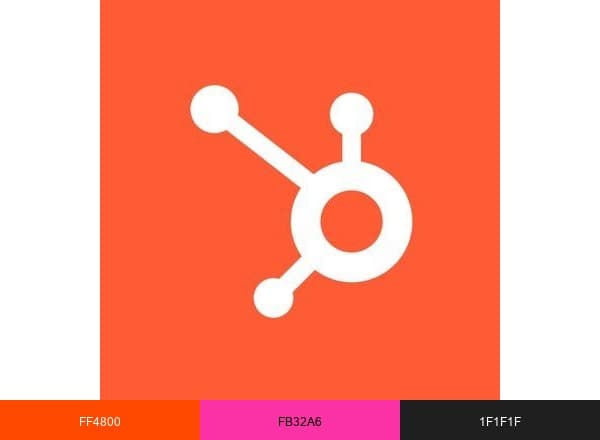 HubSpot brand color palette