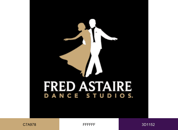 Fred Astaire Dance Studios brand color palette