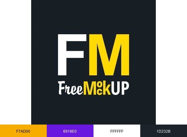 Free Mockup brand color palette