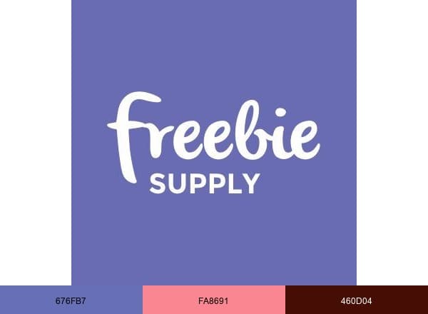 Freebie Supply brand color palette