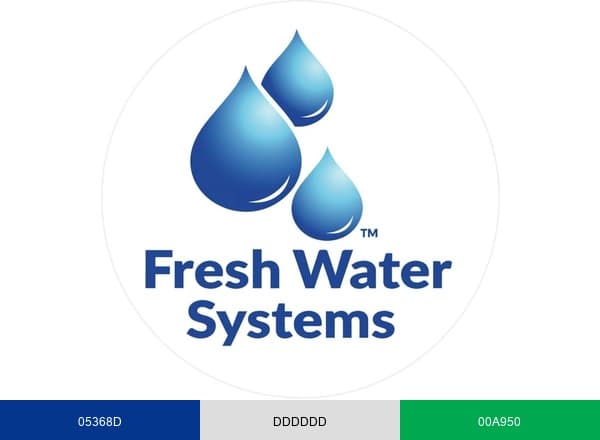 Fresh Water Systems brand color palette