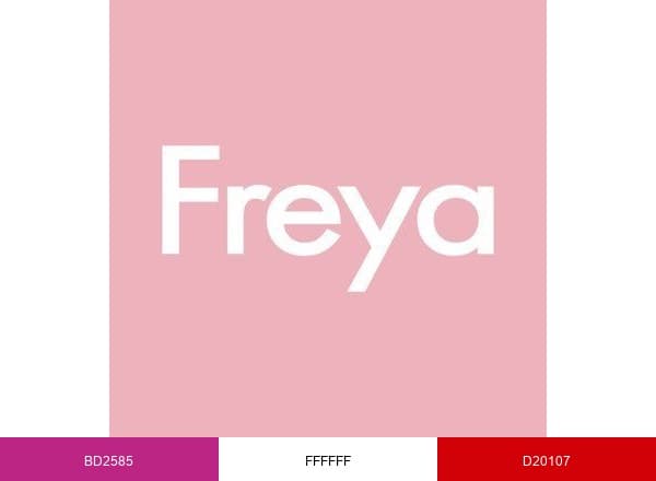 Freya brand color palette