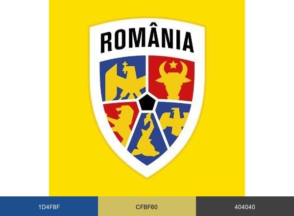 Echipa Națională brand color palette