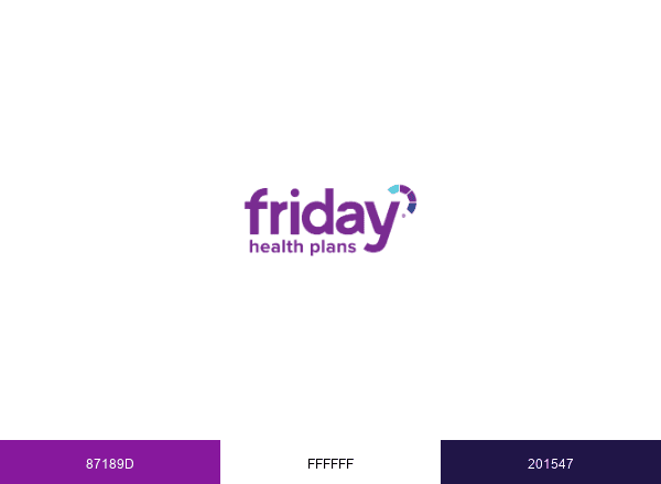 Friday brand color palette