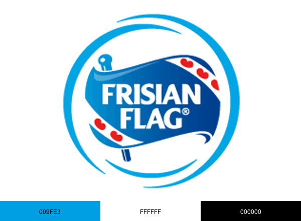 Frisian Flag brand color palette