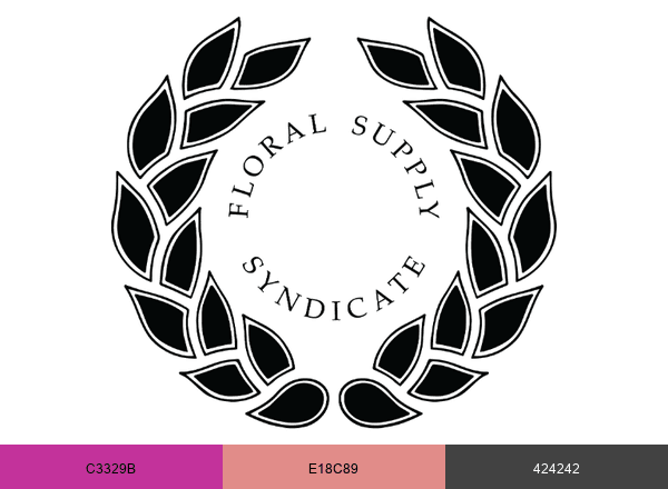 FloralSupplySyndicate brand color palette