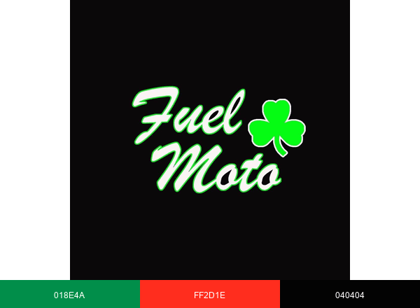 Fuel Moto USA brand color palette