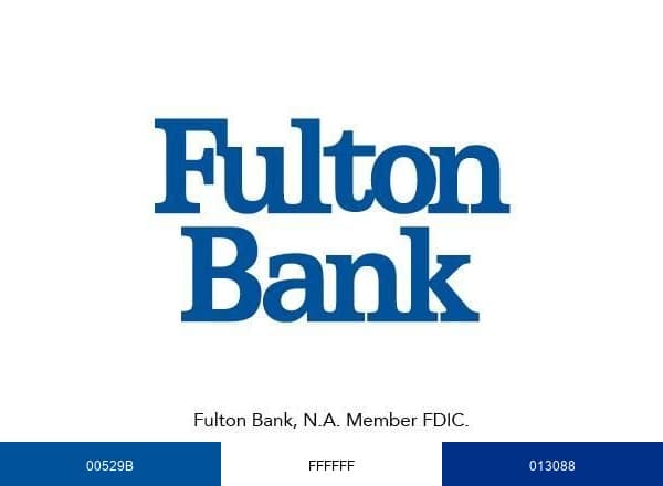 Fulton Bank Customer Support brand color palette