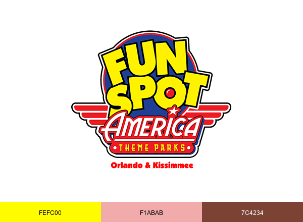 Fun Spot America brand color palette