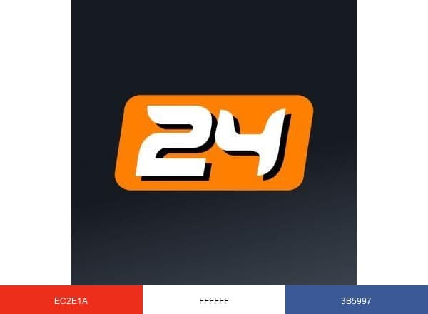 Futbol24.com brand color palette