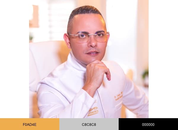 Galan Aesthetics brand color palette