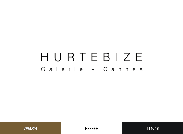 Galerie Hurtebize brand color palette