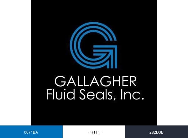Gallagher Fluid Seal brand color palette