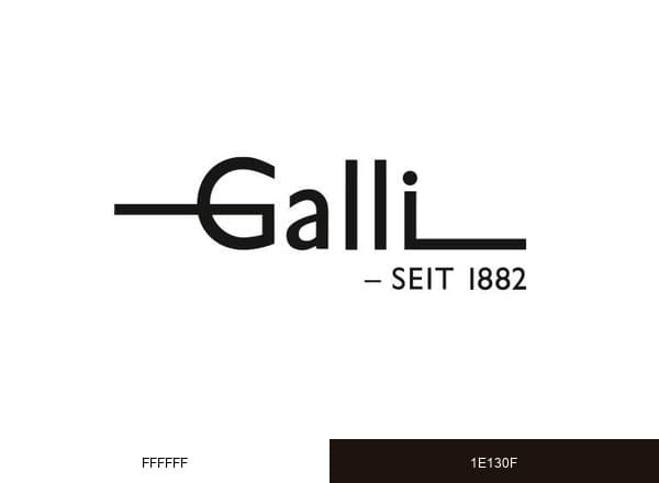 Galli Uhren Bijouterie brand color palette