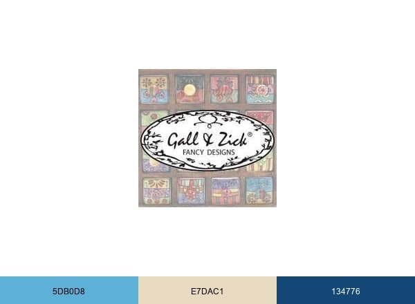 Gall Zick brand color palette