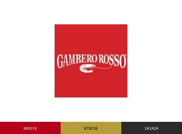 Gambero Rosso International brand color palette