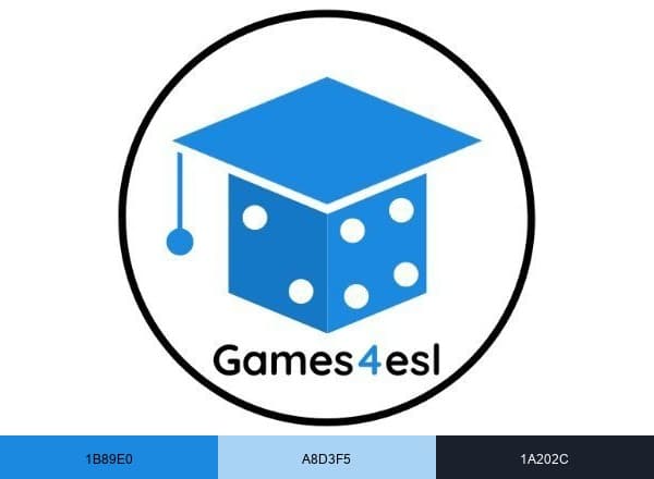 Games4esl brand color palette