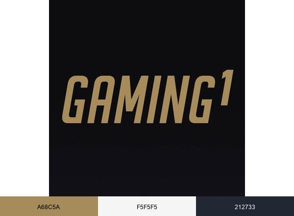 GAMING1 brand color palette