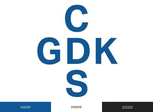 Gesundheitsdirektorenkonferenz GDK brand color palette
