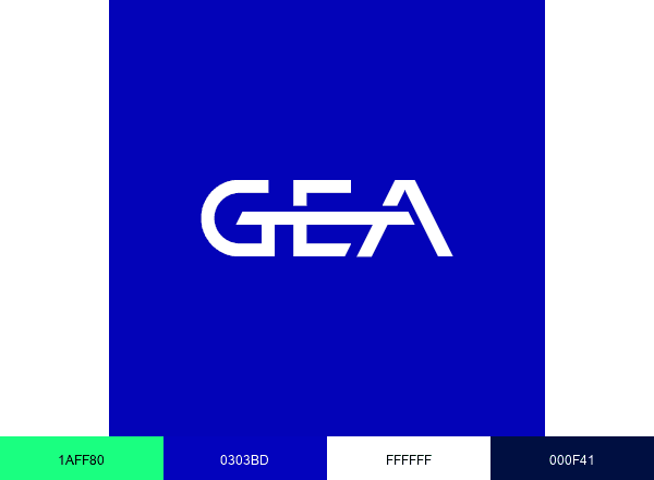 GEA brand color palette