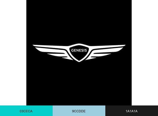 Genesis brand color palette