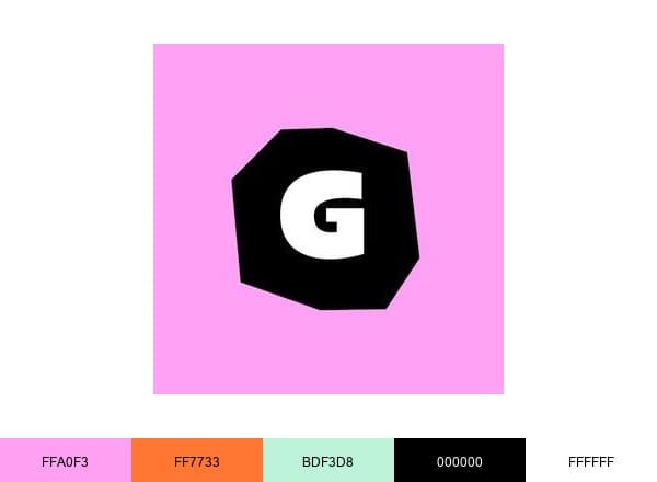 Stad Genk brand color palette