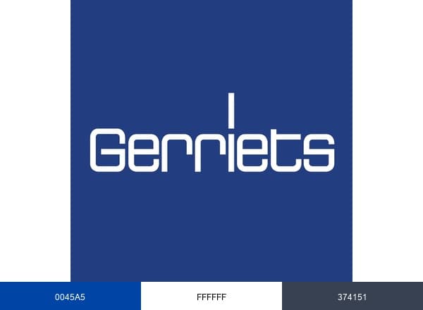 Gerriets brand color palette