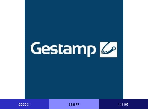 Gestamp brand color palette
