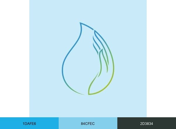 Aquaful brand color palette