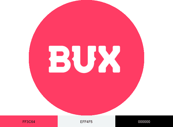 BUX brand color palette
