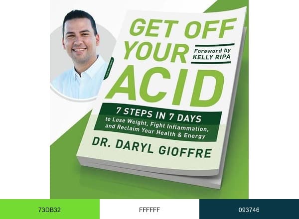 GET OFF YOUR ACID brand color palette