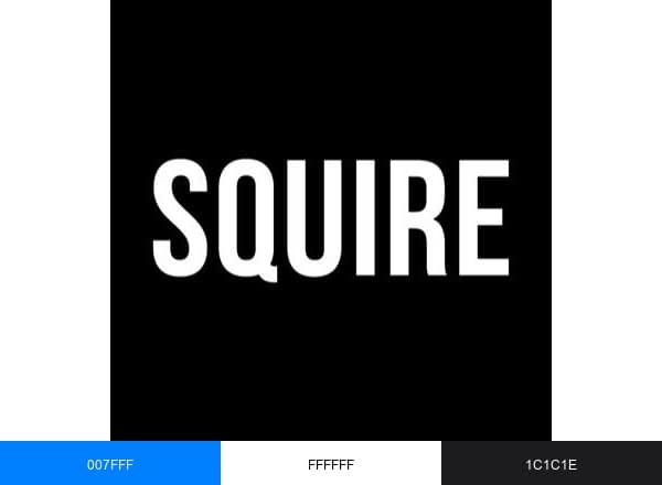 Squire brand color palette