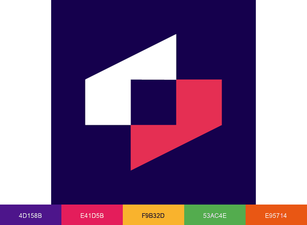 Thematic brand color palette