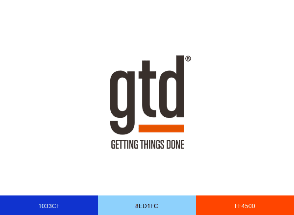 Getting Things Done brand color palette