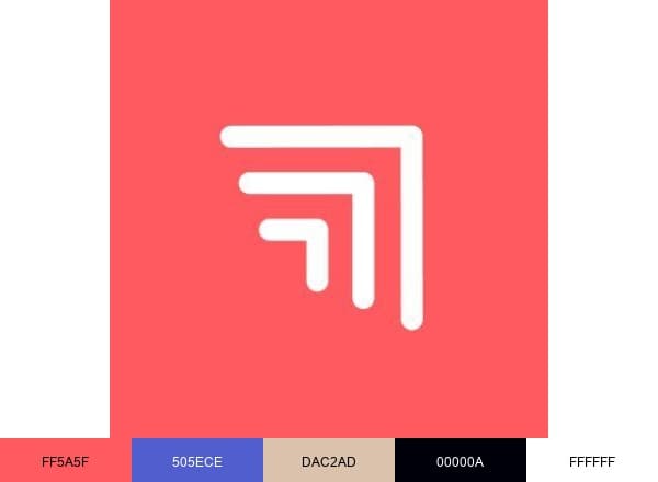 Vymo brand color palette