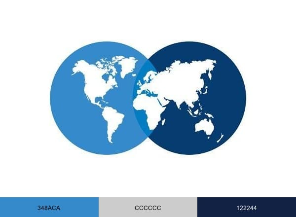 Global Financial Integrity brand color palette