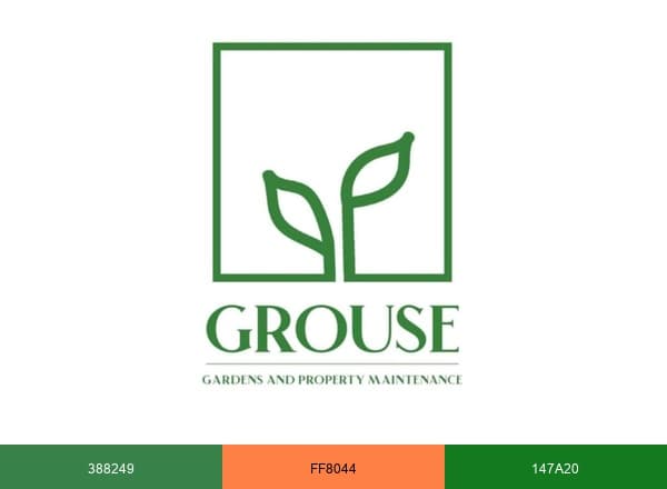 Grouse Gardens brand color palette