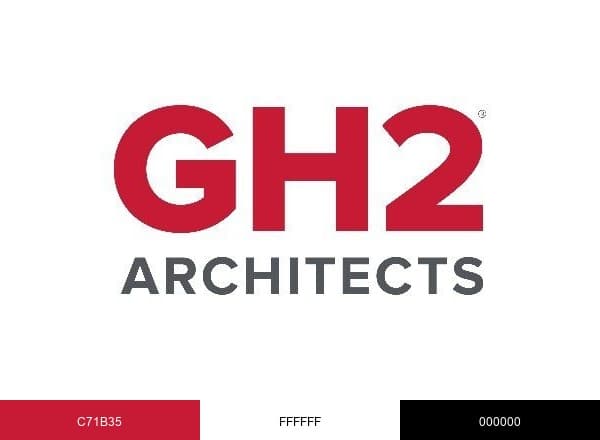 GH2 Architects brand color palette