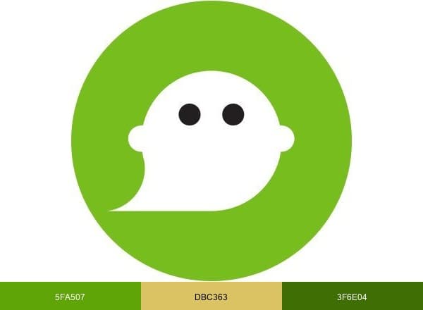 GhostBed brand color palette