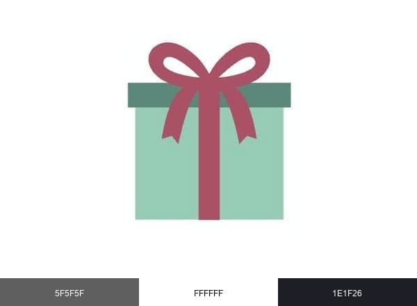 Gift Basket Deluxe brand color palette