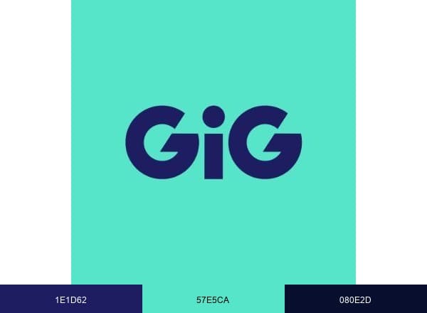 Gaming Innovation group brand color palette