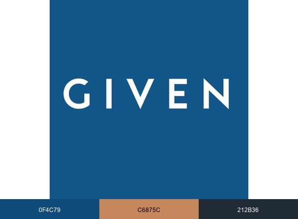 GIVEN brand color palette